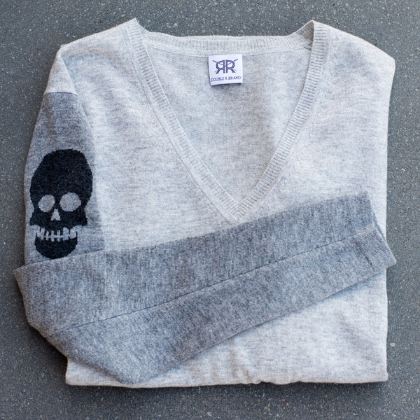 Skull outlet cashmere Sweater pure lightweight